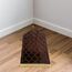 Baoblaze Traditioneller muslimischer Gebetsteppich Weich, Traditional Muslim Prayer Rug, Gebet Teppich Matte Faltbar, Muslim Prayer Rug Carpet für Kinder Frauen Männer, Dunkelbraun
