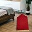 Baoblaze Traditioneller muslimischer Gebetsteppich Weich, Traditional Muslim Prayer Rug, Gebet Teppich Matte Faltbar, Muslim Prayer Rug Carpet für Kinder Frauen Männer, Rot