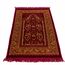 homeart Muslimischer Gebetsteppich, weicher Plüsch, dünn, Janamaz, Sajada, betender Teppich, islamisches Geschenk für Männer und Frauen, Ramadan-Eid-Hajj-Geschenk