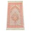 ihvan online Muslimischer Gebetsteppich und Perlen Mit Eleganter Tragbar Stoff Tasche, Janamaz, Sajjadah, Weiche Islamischen Gebetsteppich, Islamische Geschenke, Gebet Teppich Matte Taft Stoff Burgund