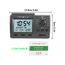 Anlising Islamischer Azan Wecker, Muslimische Gebetswecker, Muslim Azan Athan Prayer Table Clock, Complete Azan Wecker for All Prayers Qibla Direction (3005 Schwarz)