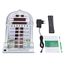 Belissy Automatische Muslimisch Islamische Azan Gebetsalarm Automatisch Muslimischer Gebetsalarm,Automatische muslimische islamische Betenuhr Azan Gebetsalarm EU-Stecker Silber Batterie ausgeschlossen