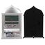 Muslimische Islamische Azan Wecker Muslim Gebet Wanduhr Uhr Azan Athan Digital Alarm Wanduhr Silber HA-4004 mit Stift