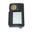 Dpofirs Muslimische Athan Uhr Uslim Azan Wanduhr, digitaler muslimischer Gebetsalarm Athan Islam für Gebet Muslimisches Azan Athan Wecker LCD-Uhr Grau mit Stift Home Office