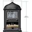 Telawah Azan Uhr LED Muslimische Gebetsuhr Muslimischer Wecker Digital Athan Wanduhr Islamische Muslimische Uhr Wandkalender zum Lesen Zuhause, Büro, Moschee, Wohnkultur (Schwarz)