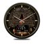 Al salama Azan-Uhr, Muslimische Gebetsuhr, Athan-Wanduhr, Digitale Azan-Uhr für Zuhause/Büro/Moschee (schwarz)