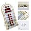 Zerodis Muslimische Religiöse Artikel, Digitale Islamische Uhr, Muslimisches, Wecker, Azan, Gebet, Eu-Stecker, 110–240 V, Wandkalender, Moschee, Religiöse Artikel,