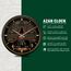 Al salama Azan-Uhr, Muslimische Gebetsuhr, Athan-Wanduhr, Digitale Azan-Uhr für Zuhause/Büro/Moschee (schwarz)