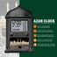 Telawah Azan Uhr LED Muslimische Gebetsuhr Muslimischer Wecker Digital Athan Wanduhr Islamische Muslimische Uhr Wandkalender zum Lesen Zuhause, Büro, Moschee, Wohnkultur (Schwarz)