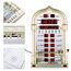Muslimische Azan-Betten-Uhr für Moscheen, automatische digitale Gebetszeit Alarm-Erinnerung mit intelligenter Fernbedienung, Wanduhr für Zuhause, Masjid, Ramadan (EU-Stecker)