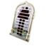 Muslim Wecker Muslimische Uhr islamischer Wandkalender Azan Moschee Gebetsuhr Islam weltweit Gebetszeit Makkah Gebetsmusik Digitalanzeige Wanduhr EU Plug 110v-240V
