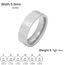 VASSAGO Edelstahl Ringe für Männer Frauen Trendy Muslim Allah Ring Islam Arabisch Shahada Ring Schmuck Geschenke