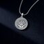 enjoylifecreative Allah Halskette für Herren Damen 925er Sterling Silber Arabische Muslim Anhänger Kette Islam Muslimische Religiöses Schmuck Geschenke für Frauen Männer