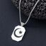 enjoylifecreative Allah Halskette für Herren 925 Sterling Silber Islam Allah Anhänger Kette Islamische Muslimische Arabische Schmuck Geschenke für Männer