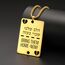VASSAGO Bring Them Home Now Halskette Israel Military Jewelry Stand mit Israel Edelstahl Dog Tag Anhänger Israel Halskette für Männer Frauen (islam bring them home now herz halskette-box kette)