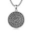 enjoylifecreative Allah Halskette für Herren Damen 925er Sterling Silber Arabische Muslim Anhänger Kette Islam Muslimische Religiöses Schmuck Geschenke für Frauen Männer