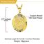 U7 Damen Halskette mit Allah Anhänger - Islam Kette Surah Koran Muslim Amulett - Gold Collier - Religiöse Kettenanhänger - Schmuck für Geburtstag