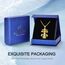 EUDORA Harmony Ball 18K Gold Caravaca Kreuz Kette für Damen Herren Sterling Silber 925, Amulett Caravaca Kreuz Halskette Anhänger für Gläubiger Christ Schmuck Geschenk für Frauen Herren, 22+2 Zoll