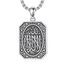 enjoylifecreative Allah Halskette für Herren 925er Sterling Silber Arabische Muslim Anhänger Kette Islam Muslimische Religiöses Schmuck Geschenke für Männer