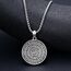 enjoylifecreative Allah Halskette für Herren Damen 925er Sterling Silber Arabische Muslim Anhänger Kette Islam Muslimische Religiöses Schmuck Geschenke für Frauen Männer