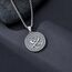 enjoylifecreative Allah Halskette für Herren Damen 925er Sterling Silber Arabische Muslim Anhänger Kette Islam Muslimische Religiöses Schmuck Geschenke für Frauen Männer