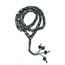 Muslimische Tasbih 99 Rosay Perlen AMN-184 Islam Gebet Dhikr Misbaha mit Allah Muhammad Namen graviert auf islamischer Religion Eid Ramadan Geschenk (grün)