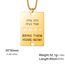 VASSAGO Bring Them Home Now Halskette Israel Military Jewelry Stand mit Israel Edelstahl Dog Tag Anhänger Israel Halskette für Männer Frauen (Gold bringen sie nach hause jetzt halskette-Kasten kette)