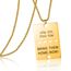 VASSAGO Bring Them Home Now Halskette Israel Military Jewelry Stand mit Israel Edelstahl Dog Tag Anhänger Israel Halskette für Männer Frauen (Gold bringen sie nach hause jetzt halskette-Kasten kette)