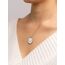 Remi Bijou Halskette 925 Sterling Silber Allah Symbol Islam Muslim, ColorName:Silber