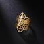 VASSAGO Lotusblume Verstellbarer Ring Coexist Om Kreuz Islam Stern Mond Davidstern Yin Yang Yoga Ring für Frauen Gilrs Religiöser Schmuck Geschenk