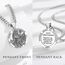 EUDORA Harmony Ball Kette Heilige Christophorus Medaille für Damen Herren Sterling Silber S925, Hl. Christophorus der Christusträger Anhänger Halskette Schmuck Geschenk für Herren Frauen, 22"+2"