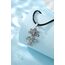 EUDORA Harmony Ball Caravaca Kreuz Kette für Damen Herren Sterling Silber 925, Amulett Energie Caravaca Kreuz Halskette Anhänger für Gläubiger Christ, Vintage Schmuck Geschenk für Frauen Herren, 61cm