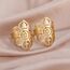 VASSAGO Lotusblume Verstellbarer Ring Coexist Om Kreuz Islam Stern Mond Davidstern Yin Yang Yoga Ring für Frauen Gilrs Religiöser Schmuck Geschenk