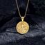 EUDORA Harmony Ball Heiliger Benedikt Kette Medaille für Damen Herren 18K Vergoldetes Sterling Silber, St. Benedikt Halskette Amulett Anhänger Christlicher Schmuck, Geschenke für Frauen Männer, 55CM