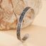 Ayatul Kursi-Armband für Damen und Herren islamisches Geschenk muslimischer Allah Koran offene Armreifen arabische Kalligraphie Lotusblüte Armreif Islam Eid Ramadan Schmuck (Islamisches Armband-S)