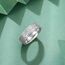 VASSAGO Edelstahl Ringe für Männer Frauen Trendy Muslim Allah Ring Islam Arabisch Shahada Ring Schmuck Geschenke