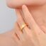 VASSAGO Edelstahl Ringe für Männer Frauen Trendy Muslim Allah Ring Islam Arabisch Shahada Ring Schmuck Geschenke
