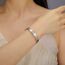 Ayatul Kursi-Armband für Damen und Herren islamisches Geschenk muslimischer Allah Koran offene Armreifen arabische Kalligraphie Lotusblüte Armreif Islam Eid Ramadan Schmuck (Ayatul Kursi Armband-S)