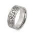 UNIFT 8 mm Islam Muslim Allah Edelstahl Breiter Ring für Damen und Herren - Islamisches Gebet Religiöses Schmuckstück, 7, Edelstahl, Kein Edelstein