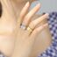 Ring für Männer und Frauen, 8 mm, Islam, muslimisch, Allah, Edelstahl, breiter Ring, islamisch, muslimisch, Gebet, religiöser Ring Schmuck, 9, Edelstahl, Kein Edelstein