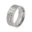 Ring für Männer und Frauen, 8 mm, Islam, muslimisch, Allah, Edelstahl, breiter Ring, islamisch, muslimisch, Gebet, religiöser Ring Schmuck, 8, Edelstahl, Kein Edelstein