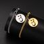 VASSAGO Islamische Armband Allah Arabische Armreif Armbänder für Frauen Männer Islam Muslimische Arabische Kalligraphie Link Armband Islam Eid Islamische Arabische Geschenk Schmuck