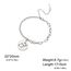 VASSAGO Islamische Armband Allah Arabische Armreif Armbänder für Frauen Männer Islam Muslimische Arabische Kalligraphie Link Armband Islam Eid Islamische Arabische Geschenk Schmuck