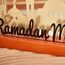 Bseical Ramadan Deko, 24 X 4.5cm Ramadan Tischdeko, Islamische Deko In Gold, GäStebuch Tischschild Benutzerdefinierte Eid Tischkarten, Personalisierte Ramadan-Dinner-Gedeck