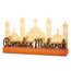 Bseical Ramadan Deko, 24 X 4.5cm Ramadan Tischdeko, Islamische Deko In Gold, GäStebuch Tischschild Benutzerdefinierte Eid Tischkarten, Personalisierte Ramadan-Dinner-Gedeck