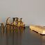 iwa concept Islamische Tischdekorationen aus Holz mit Acryl, Ramadan-Kareem-und Eid-Mubarak-Dekoration, islamisch muslimische Geschenke, Eid Mubarak-4, Gold
