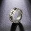 Ring für Männer und Frauen, 8 mm, Islam, muslimisch, Allah, Edelstahl, breiter Ring, islamisch, muslimisch, Gebet, religiöser Ring Schmuck, 7, Edelstahl, Kein Edelstein
