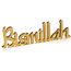GEBETTER Bismillah Aufsteller Gold Ramadan Dekoration Set Eid Mubarak Tischdekoration DIY Islamische Tischdeko Tischschild Geschenk Tisch Geeignet für Zuhause DIY-Geschenk Frauen