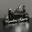 iwa concept | Islamische Tischdekorationen aus Holz aus Acryl | Ramadan Kareem und Eid Mubarak Dekoration | islamische muslimische Geschenke | Ramadan Eid Dekoration | (Ramadan Kareem-5, Silber)