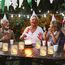 12 Windlicht Tischdeko 60 Geburtstag, 60 Jahre Happy Birthday Tischdeko, Deko 60 Geburtstag Mann Frau, Geeignet für Teelichter oder Kerzen